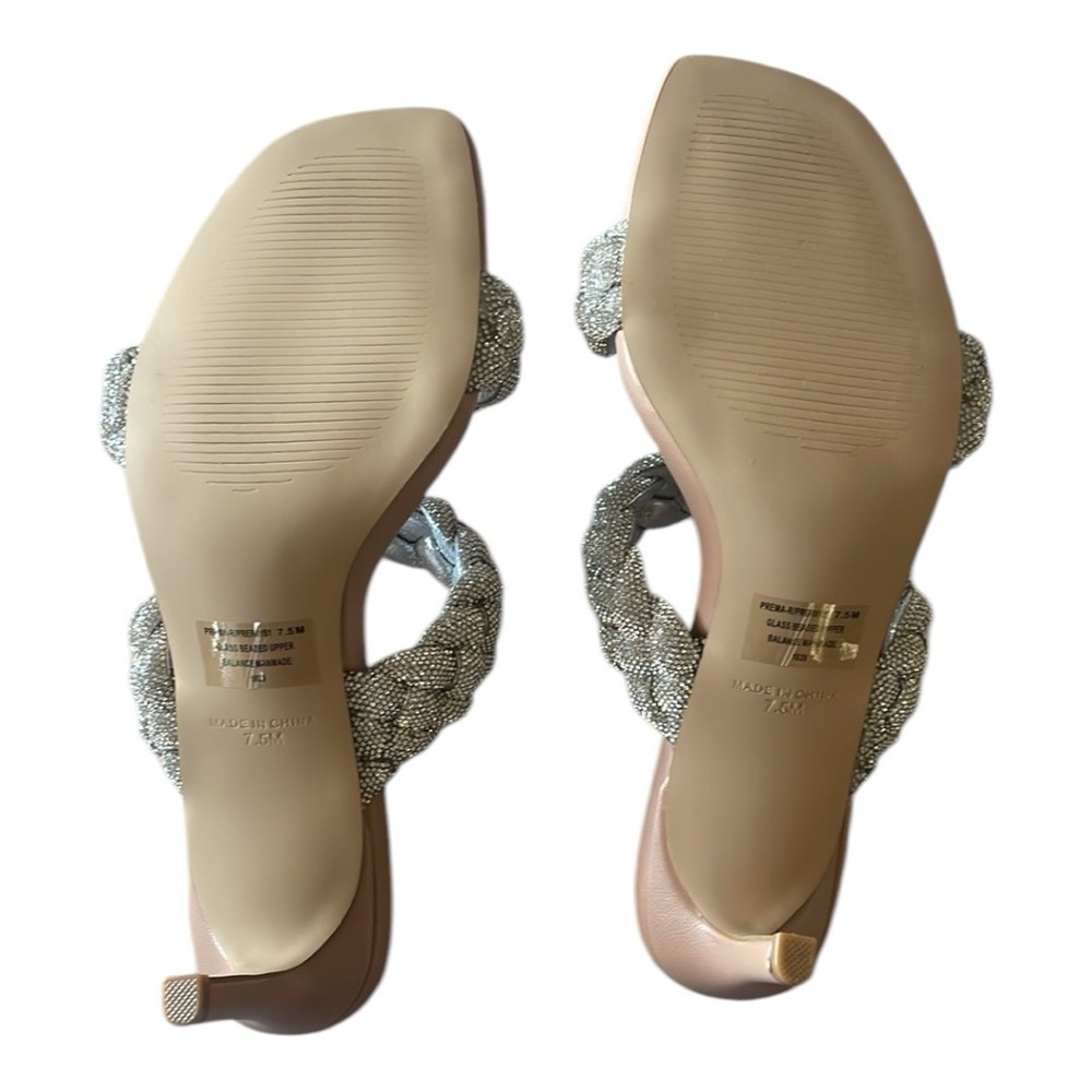 ♥️ Steve Madden♥️ Prema Sandal Braded Rhinestone size 7.5 - Picture 7 of 11